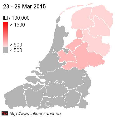 griepmeting's tweet photo. Vlaanderen is griepvrij. Nederland nog niet, maar waarschijnlijk zijn het de laatste stuiptrekkingen. http://t.co/2O0yFtkeJU