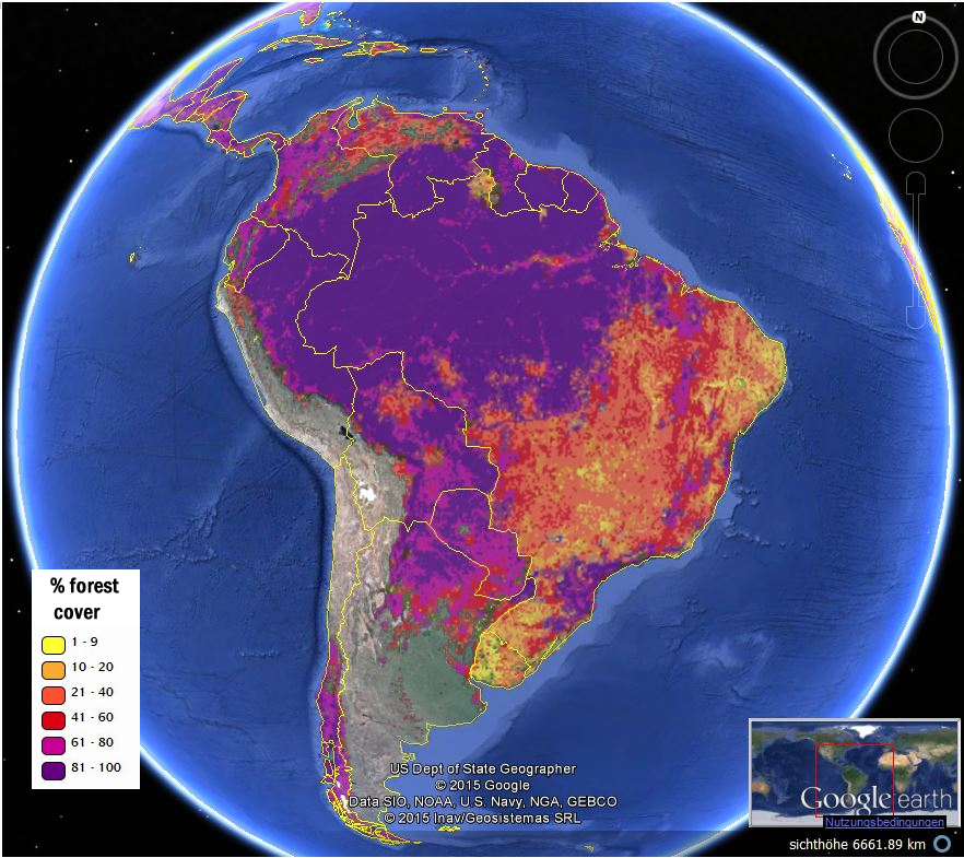 New forest maps from <a href="/Geo_Wiki/">IIASA Geo-Wiki</a> are the first to be calibrated with <a href="/FAOstatistics/">FAO Statistics</a> bit.ly/1EoO3u7