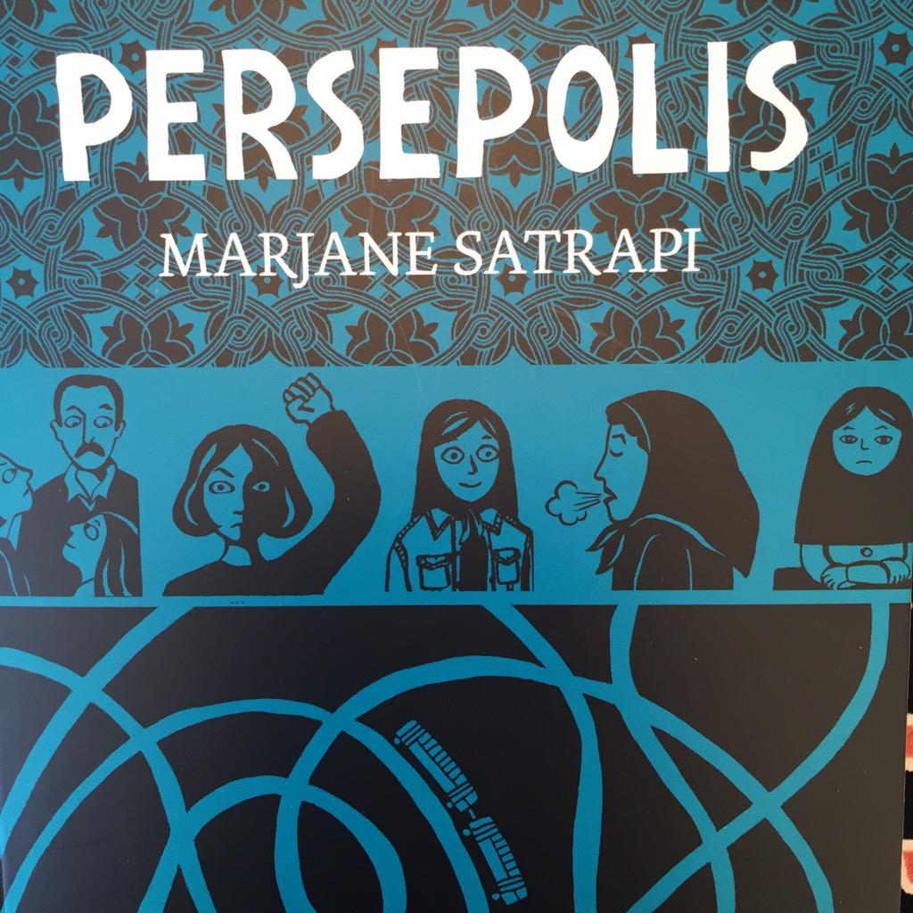 Brodrej's tweet photo. Idag 13.00 hoppas jag att juryns ordförande meddelar att Marjane Satrapi får ALMA-priset #ALMA2015 http://t.co/M86Su1FQse