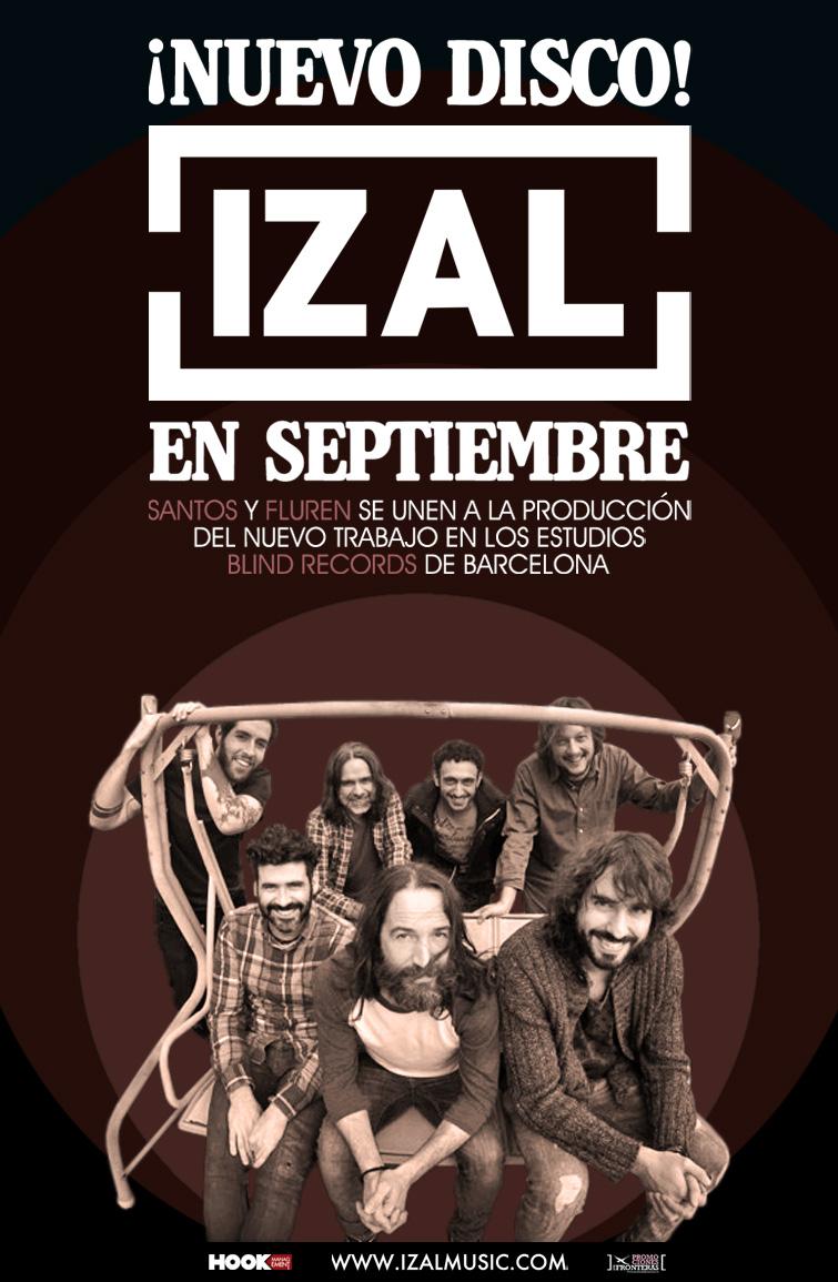 IZALmusic's tweet photo. ¡El nuevo disco saldrá en SEPTIEMBRE! SantosyFluren (LOL, Sidonie) colaboran en la producción. http://t.co/Ek0B3X0KTa http://t.co/lma7Yjqa1f