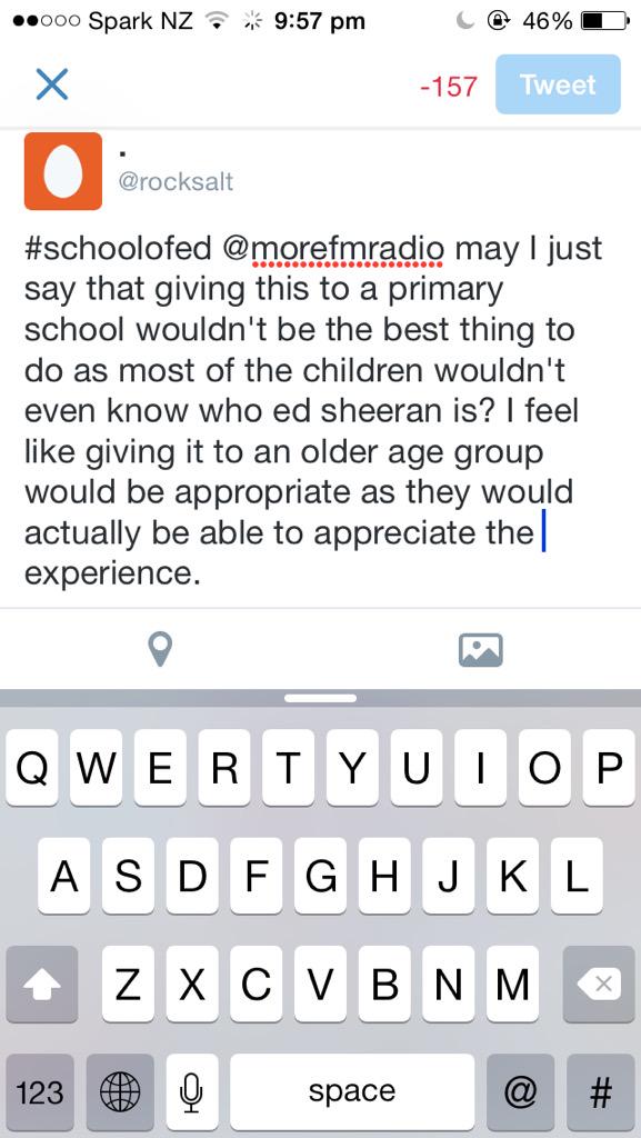 @morefmradio #SchoolofEd important!