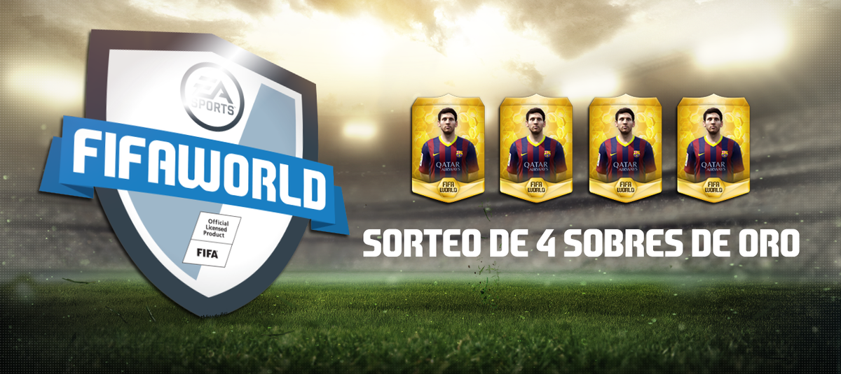 EAFIFAWORLDES's tweet photo. ¡RT+Síguenos Participa en el #sorteo de 4 SOBRES DE ORO! (Ganadores: 1.4.2015 12:00am GMT) :: http://t.co/LVxhOUiBEN http://t.co/Hn5R0L90br