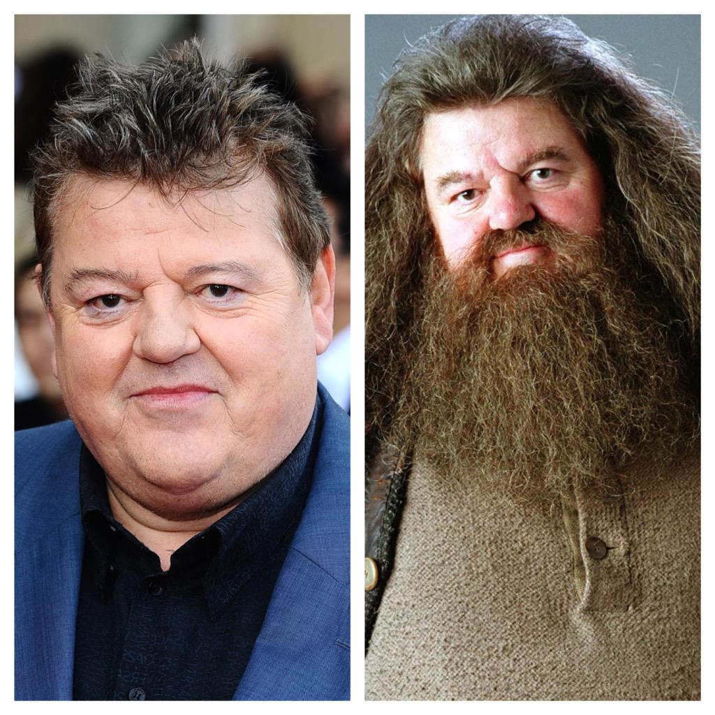    \" Happy Birthday Robbie Coltrane ! Dia berperan sebagai Rubeus Hagrid di film Harry Potter :) 