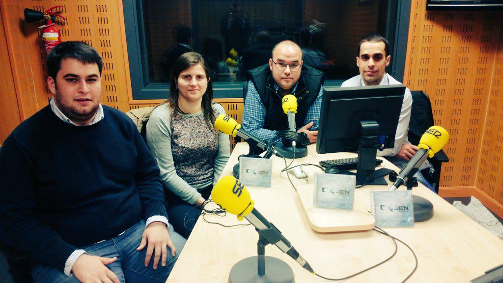 BandaPN's tweet photo. Desde las 12:20h. hablamos del disco #Origen2 y de nuestra banda en el Hoy por Hoy de @SERpalencia #MusicaCofrade http://t.co/JuKSxry3Cs