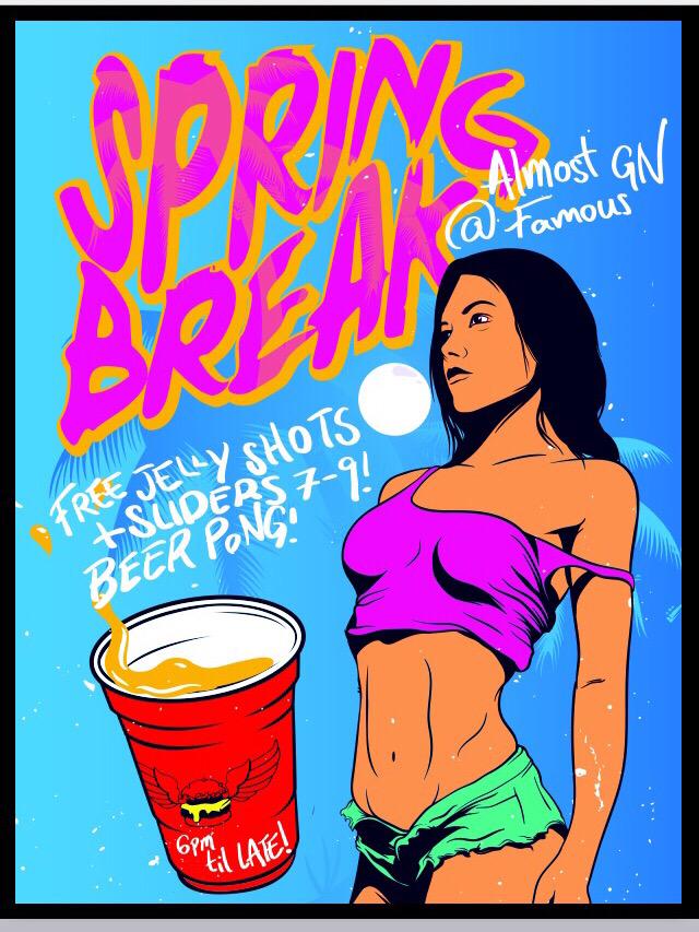 AlmostFamousGN's tweet photo. WHAT YOU SAYING?!

WIN A ROUND OF COCKTAILS FOR THE 5 OF YOU ON THE NIGHT, ALL YOU NEED TO DO IS RT http://t.co/HWG09y7aYu