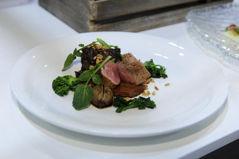 Genware1's tweet photo. Mouth-watering food created and presented on @Genware1 by @robkennedy0 @IFEexhibition #DesignMakeCreate http://t.co/W1nQa8UM71