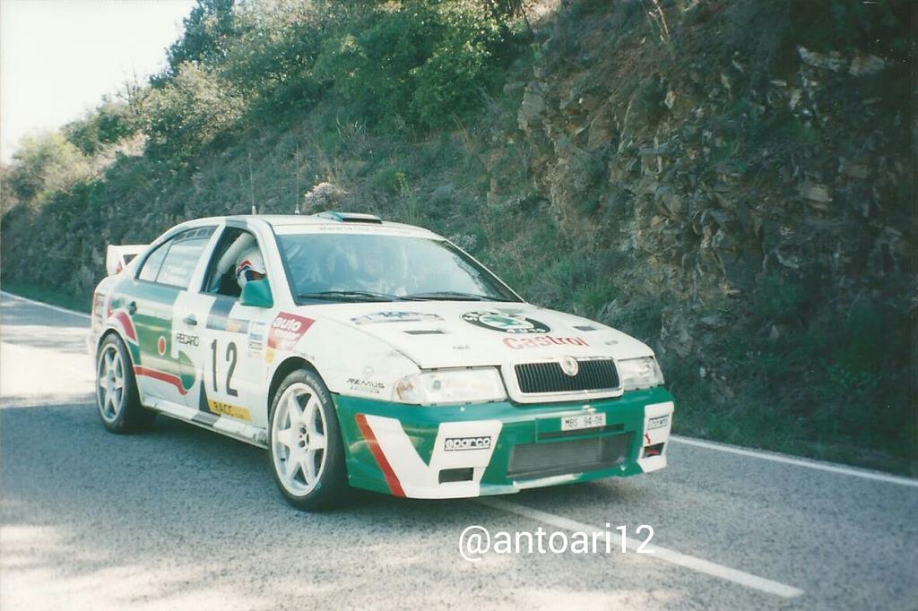 1999-P..Sibera+P.Gross #RallyCataluñaCostaBrava #Skoda #SkodaOctaviaWRC #WRC #DefiendeLosRallys