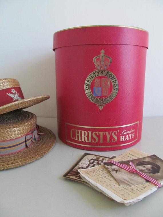 vintage hat boxes uk