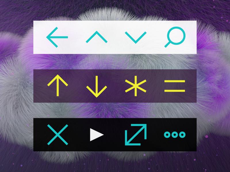 albyantoniazzi's tweet image. Sneak peek at my UI for MTV Music app #icons
