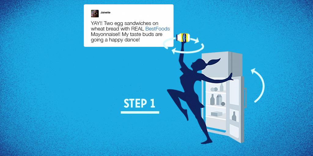 BestFoods's tweet photo. The mayo dance craze sweeping the nation! #BringOutTheBest http://t.co/Z5m9LNsRmf