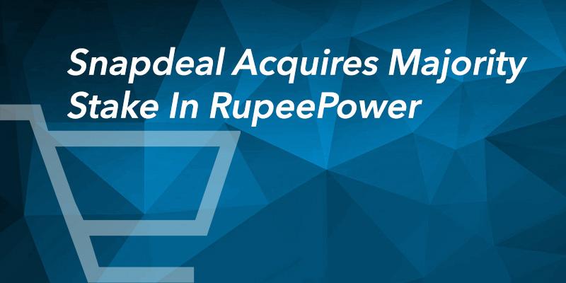 YourStoryCo's tweet photo. .@snapdeal forays into #financial service by acquiring majority stake in @RupeePower http://t.co/J1MmP5ovl3 http://t.co/M3jPQ8vtEA