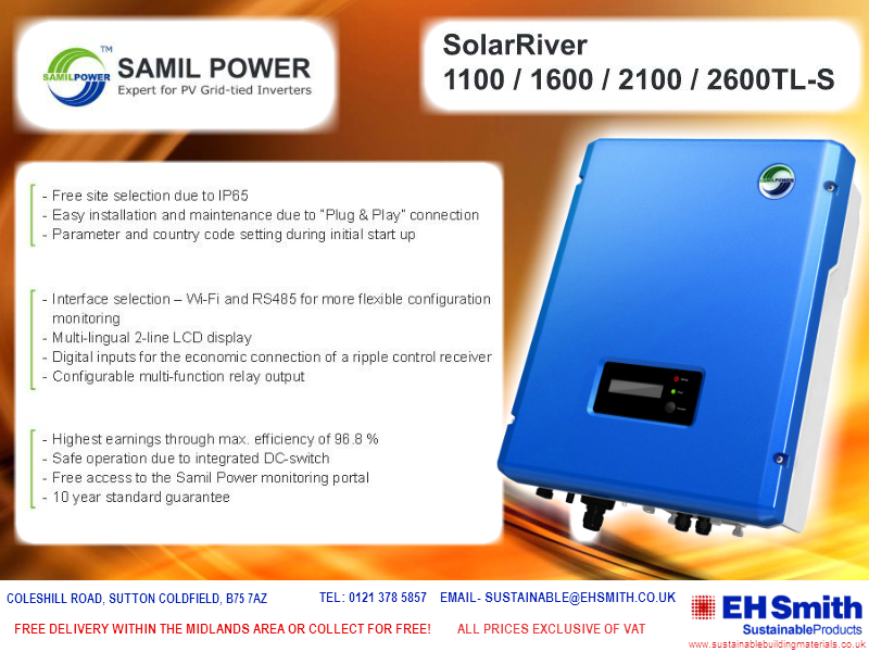 EHSmithSP's tweet photo. Our product of the day is the new @SamilPowerUK inverters with Intergrated DC Switch. Click http://t.co/VrPIho6CaJ http://t.co/Ya5gkJaPXj