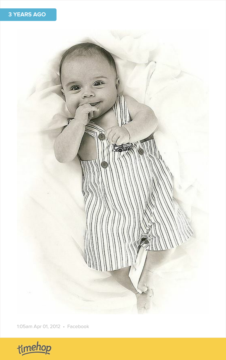 RiWrites's tweet photo. This little bug will be 9 tomorrow. Holy Cow.  http://t.co/eEttcqeIdw http://t.co/4zLGer7lAv