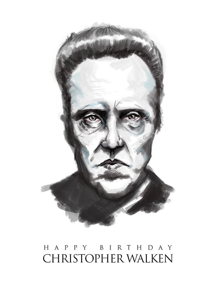 Happy 72nd birthday to Christopher Walken - Check out the rest here -  