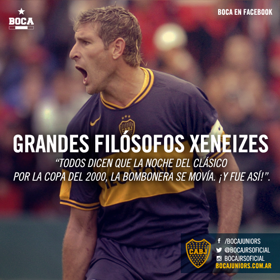 ¡Buen día Xeneizes! Martín Palermo, el Titán y una reflexión sobre aquella noche de Copa. #GrandesFilósofosXeneizes.