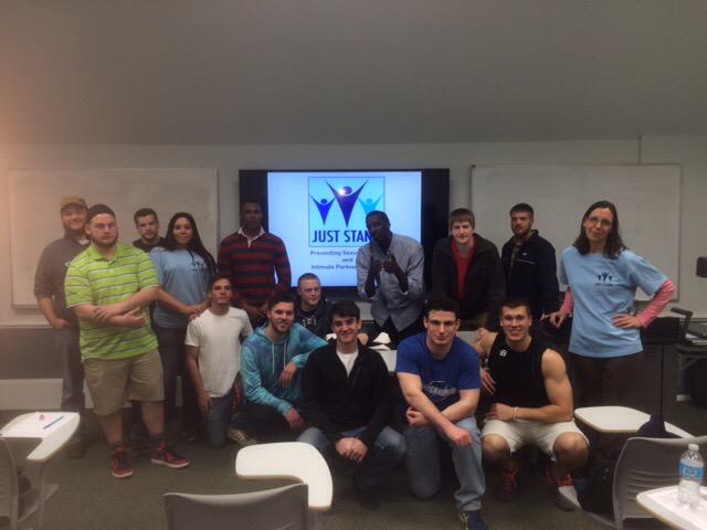 ChiPhi_DX's tweet photo. The brothers of #DeltaXi had a great educational session last night on preventing sexual assault. #JustStand http://t.co/Lj9eAb1GH2