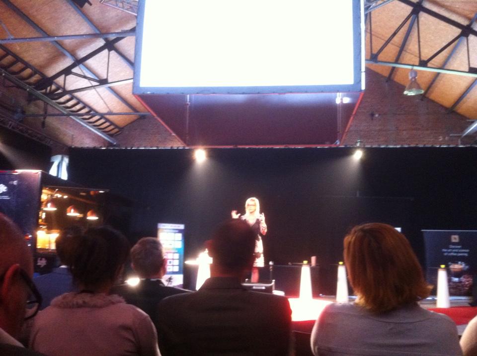 BeschuytStijn's tweet photo. @ccabanier @HotelloTOP #HTBE15 we willen er graag nog enkele vrouwelijke GM collega's bij. Thx for presetation! http://t.co/hg8gy1qr2j