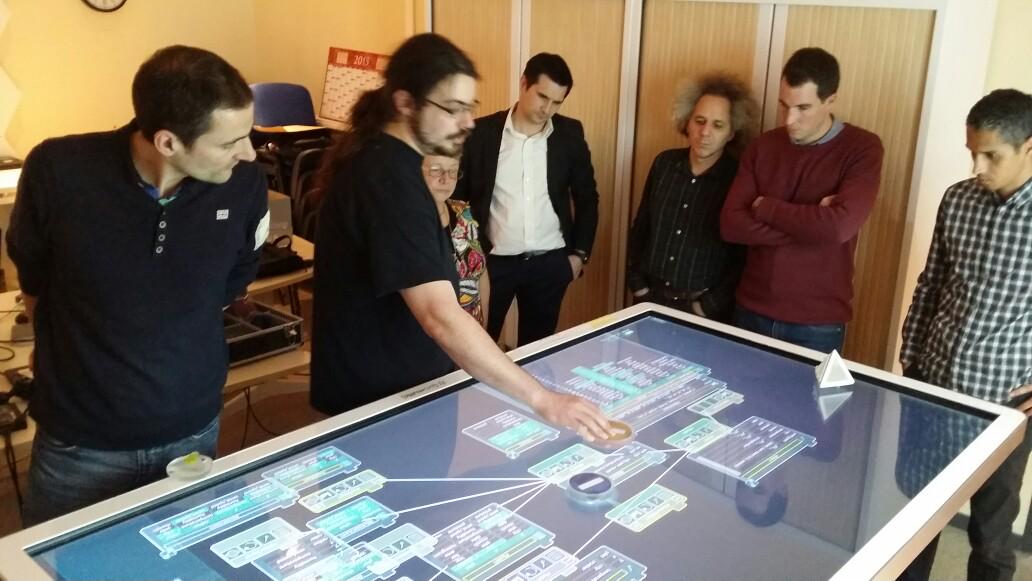 jimihertz's tweet image. Tangible DataViz démonstration @ceatech #objectviz