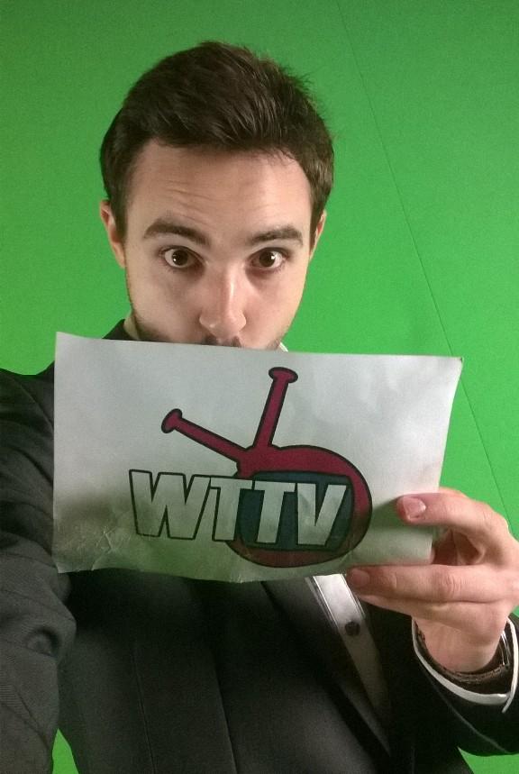 CharlieShakes's tweet photo. All recovered from @WWE's @WrestleMania weekend! Now Im back at the @WrestleTalk_TV studios to record the @WTTVNews! http://t.co/ObXnLhkeLO