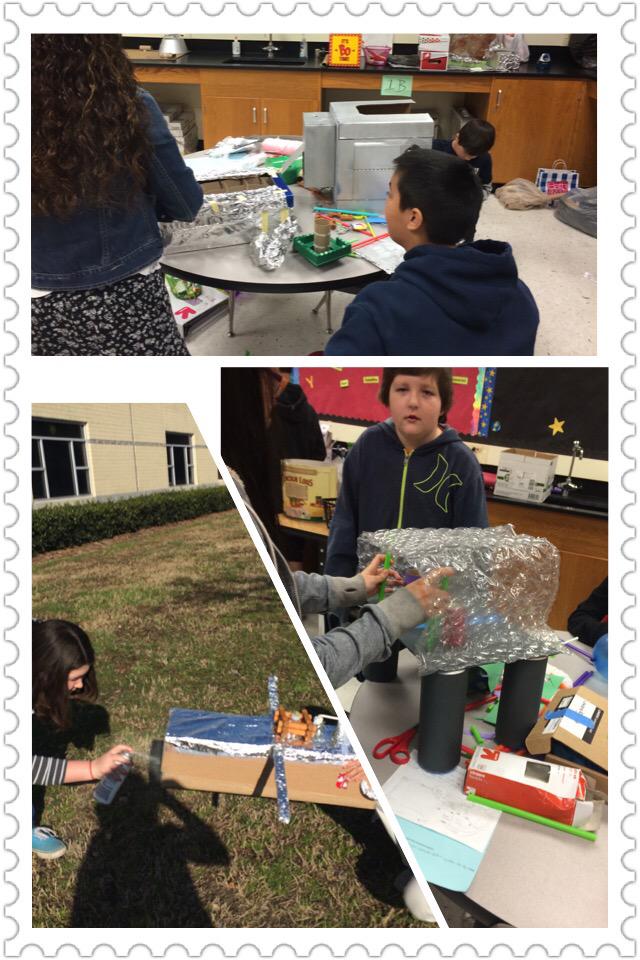 FoxSci14's tweet photo. Building the pieces for our Mars colonies- greenhouses, solar panels and rover for a start! #ycsd15 @YCSD @graftonms http://t.co/iqGeNLiWVE