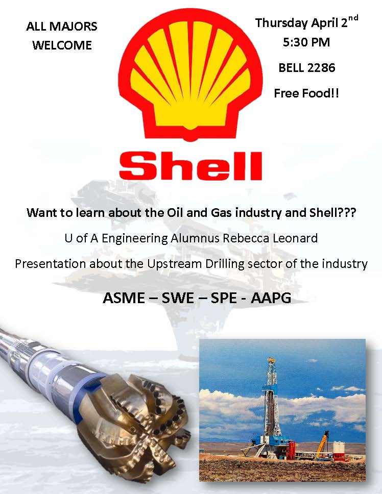uarkmecheng's tweet photo. If you want to learn more about the oil and gas industry, check out this special event! @asme_uark http://t.co/aG7ZCtNlkX