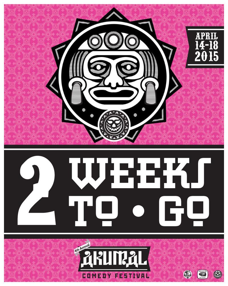 akumalcomedy's tweet photo. 2 weeks and counting! @StandUpRecords @AkumalDirect @CuevaVodka @ComedyPlaya @akumalcaribe @BuyPlaya @scottbrownphoto http://t.co/zjW2fj5nGQ