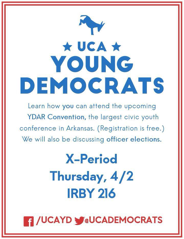 UCADemocrats's tweet photo. We want to see you there! http://t.co/K76Ps0uLHf