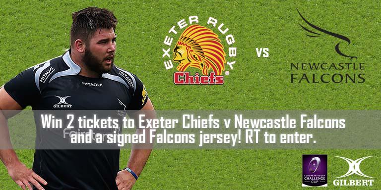 GILBERT_RUGBY's tweet photo. #Win 2 tix to @ExeterChiefs v @FalconsRugby in @ERChallengeCup &amp; a signed Falcons shirt. RT to enter. #GilbertEurope http://t.co/3p07tAnr33