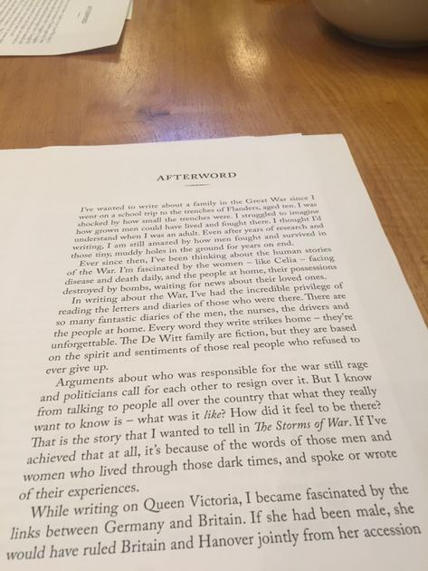 KateWilliamsme's tweet photo. Reading this out for my audiobook today #StormsofWar. http://t.co/ZVvgAOXdJ0