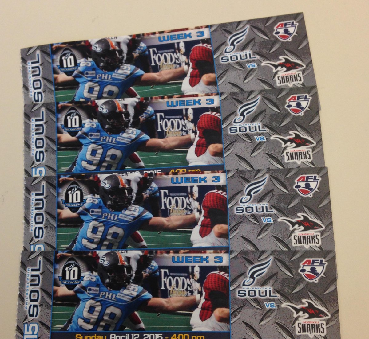 soulfootball's tweet photo. RETWEET TO WIN: 4 TICKETS TO THE HOME OPENER! Get your tickets now to the see the Soul take on the Sharks 4/12! http://t.co/YXZ4RdaL6C