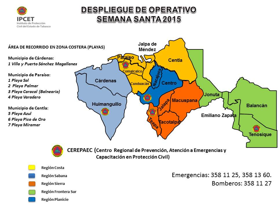 ...recorridos de vigilancia en zonas turísticas, recorridos terrestres-fluviales y establecimiento de auxilio vial.