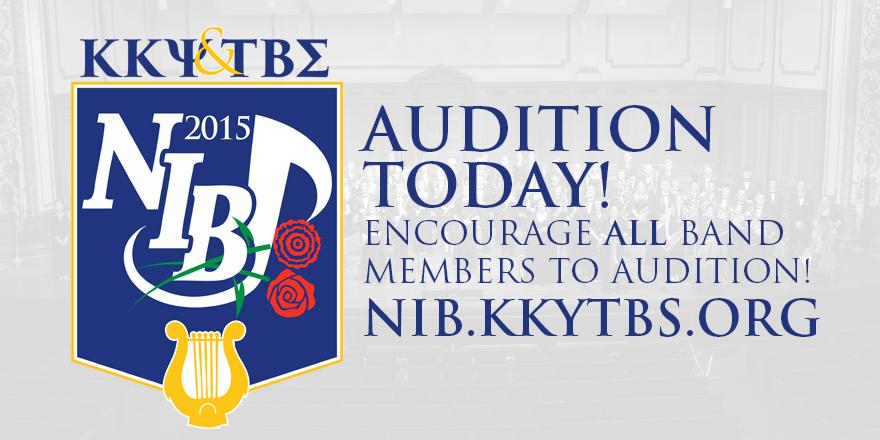 TauBetaSigma's tweet photo. Sisters, APRIL 15TH is the deadline to audition for the 2015 National Intercollegiate Band at http://t.co/JZrAlBFtc0! http://t.co/46trgRWbyZ