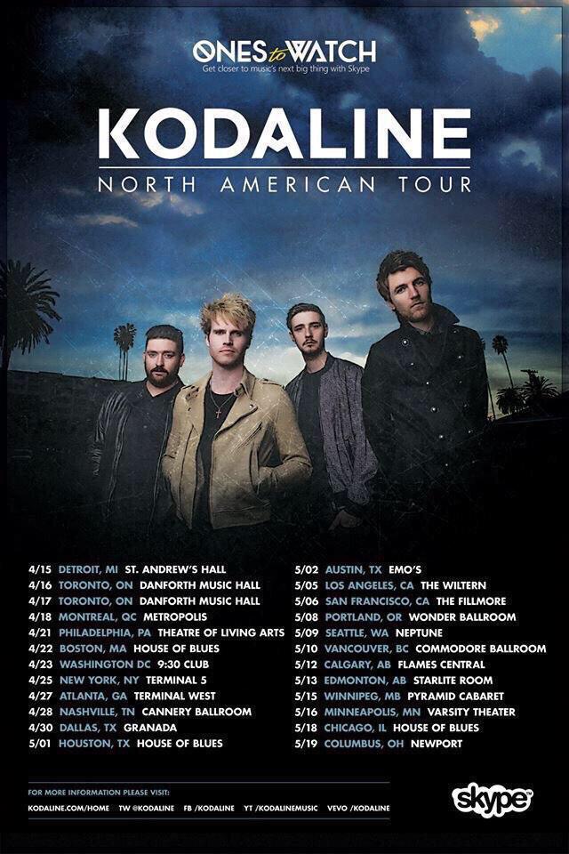 Kodaline's tweet photo. OH SHIT! Our 2nd album #ComingUpForAir is out in the US in 2 weeks! You can preorder here http://t.co/p89JIlnw9e http://t.co/ApqyJAr5Rj