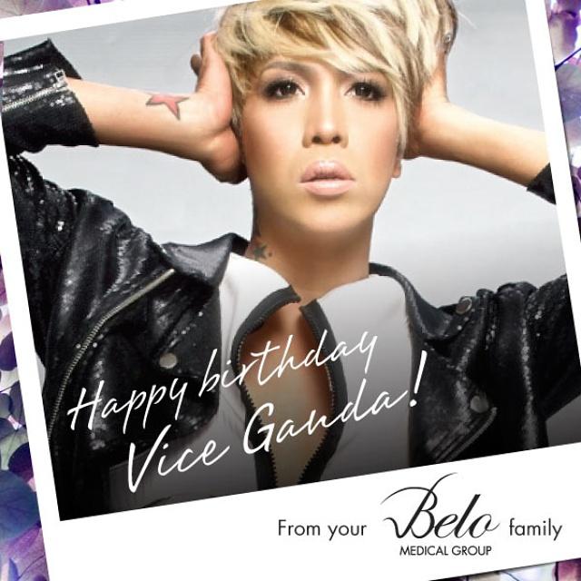 \" Wishing our  a happy happy birthday!   Happy VICE GANDA Day