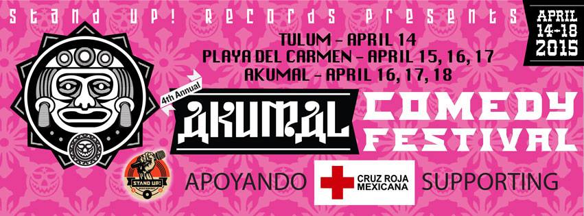 ComedyPlaya's tweet photo. Two weeks until the 2015 Akumal Comedy Festival!! @akumalcomedy @ThePlayaTimes @chaddaniels34 @StandUpRecords http://t.co/KhsoHRG1Oi