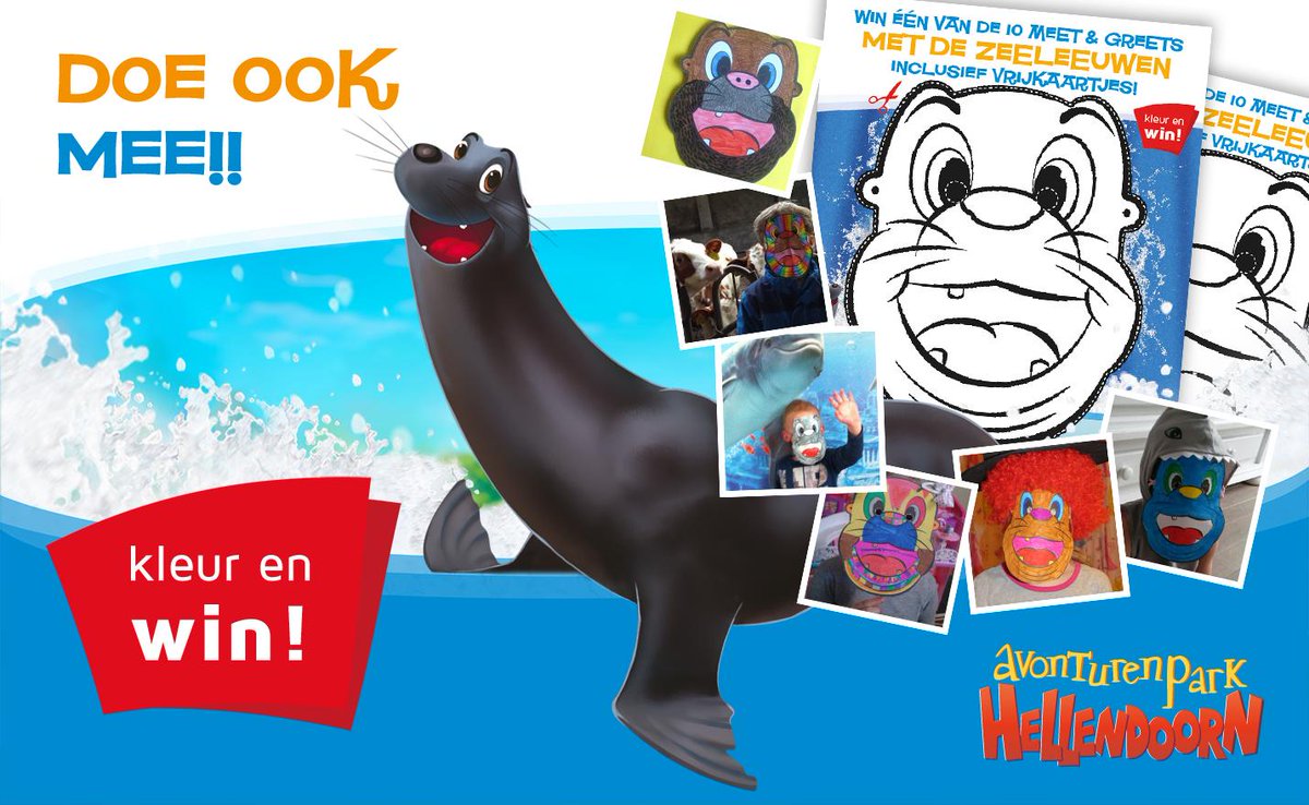 2/2 Geen masker ontvangen? Ga naar avonturenpark.nl en download jouw eigen masker!