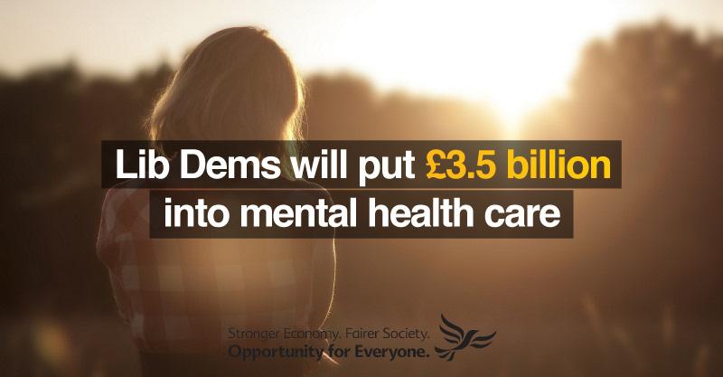 LibDems's tweet photo. We are prioritising mental health investment by putting it on the front page of our manifesto #bbcfreespeech http://t.co/BnICCor206