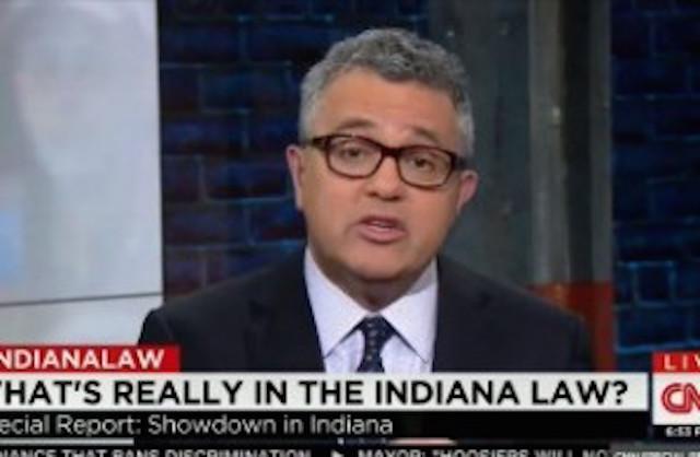 CNN Jeffrey Toobin compares RFRA supporters to segregationists