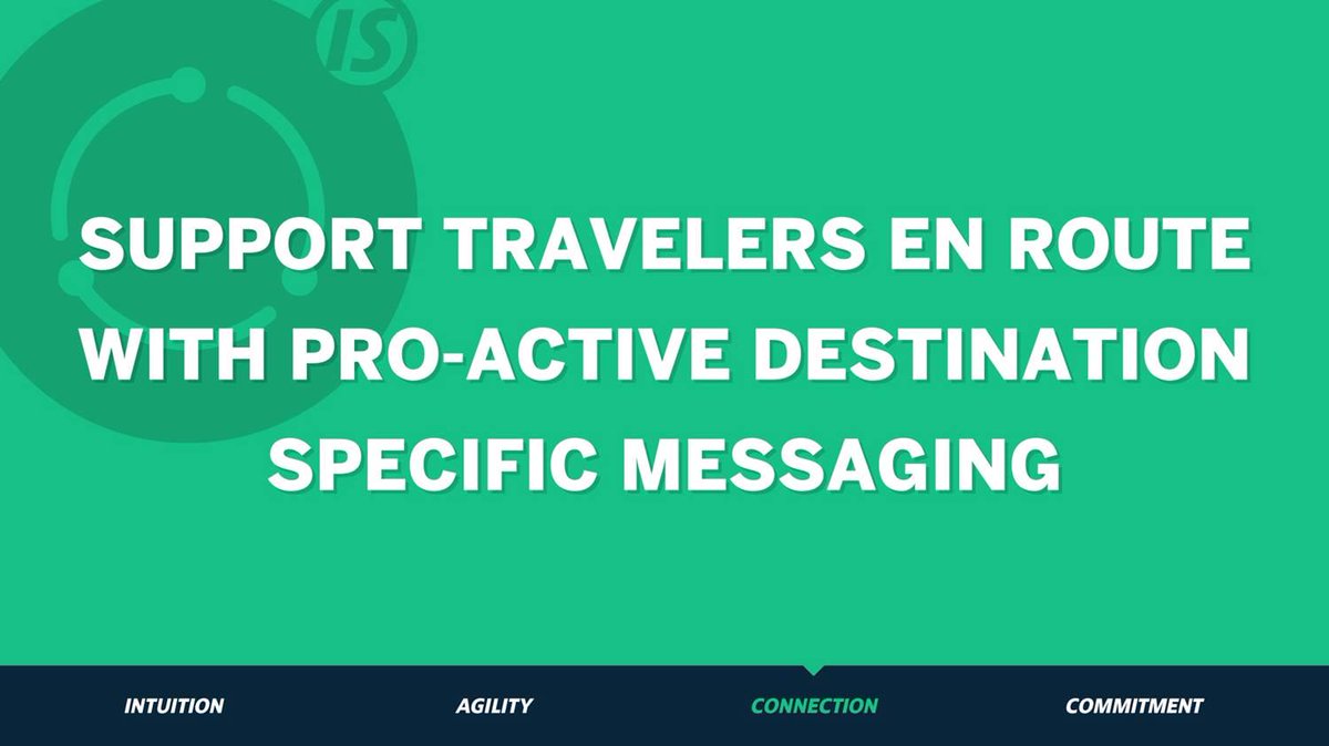 The #PerfectTrip 4 #BizTravel IS Connection. Pro-Active Messaging w #IntelligentSolutions.
