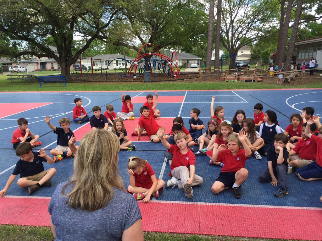 STM2A's tweet photo. Second Grade is getting pumped up for @stmsaints Camp Invention this summer! June 1-5! http://t.co/KKWybZbR34