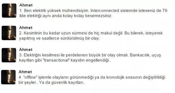 Bir ülkede toplu ve uzun elektrik kesintisi neden olur...?