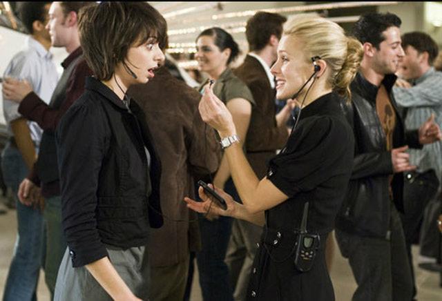 Kate Micucci and Kristen Bell in WHEN IN ROME   2010.  Happy birthday Miss Micucci. 