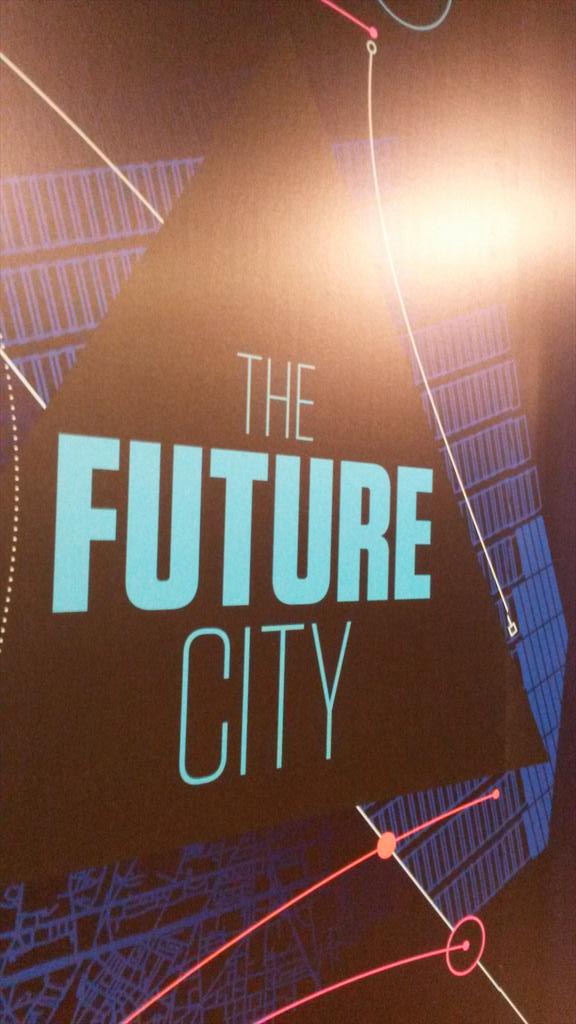 futurecityblog's tweet image. We were @RIBA today to visit #TheFutureCity - very interesting exhibition exploring how #urbanliving is changing