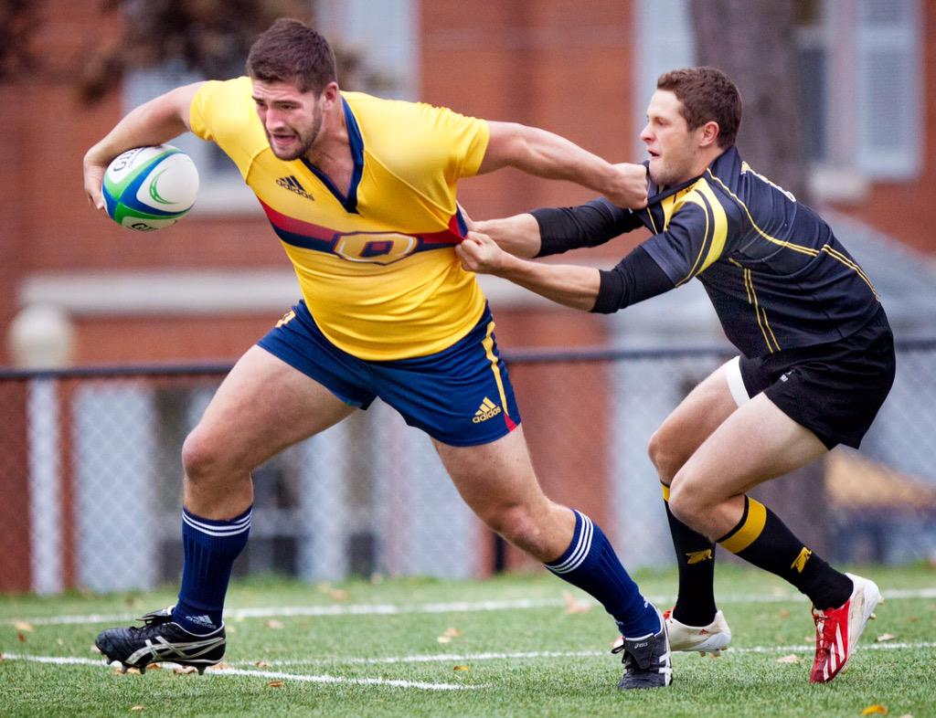 OUAToday's tweet photo. The @WindsorLancers @WindsorLancerTF Corey Bellemore leads @queensgaels Jacob Rumball 178-85! #OUABracket http://t.co/4JZdLI1z8T