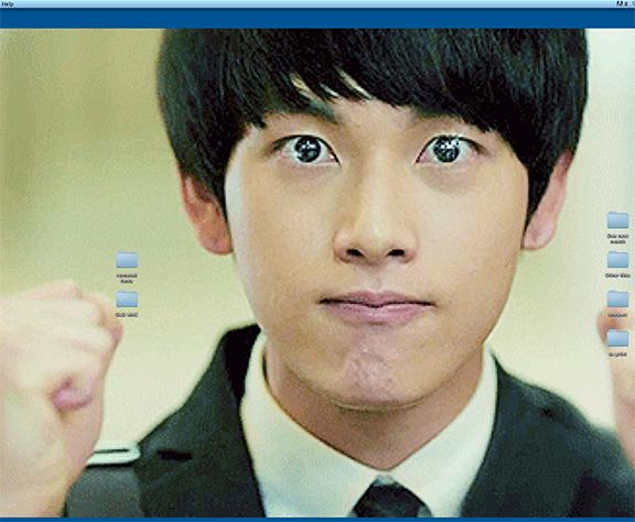 Bokehblue's tweet image. ... and may the Jang Geu Rae Force be with me today. #CrazyTuesday #DesktopHelp #Misaeng #WeAreAllMisaeng #미생