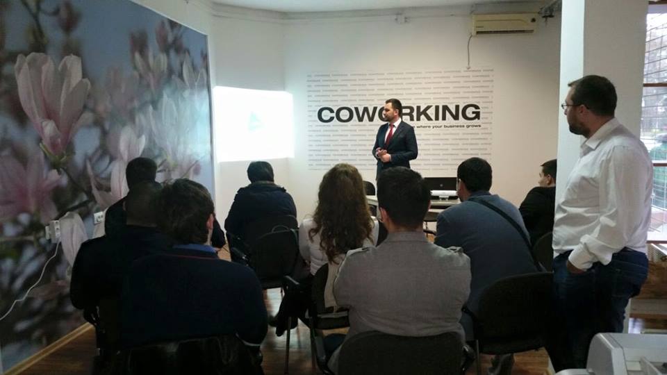JCIRomania's tweet photo. Colegul nostru, Stelian Burduhos, EDC Councilor in JCI a fost prezent weekendul trecut in Banja Luka, Bosnia. http://t.co/27ikWOp4iq