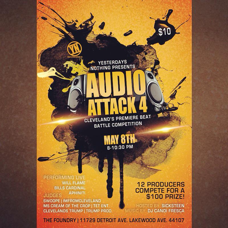 #AudioAttack 4 🔥

Judges - @SWOOPE_RM777 . <a href="/mscreamofthecrp/">Welcome to Cream's World 🌍</a> . @clevelandstrump 

Video By - <a href="/Sceneamatix/">SceneAmatiX</a>