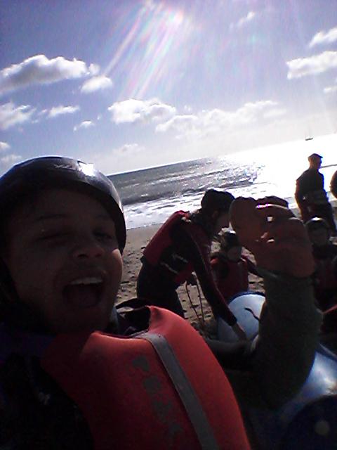 GraceE4L's tweet photo. Q. what do you call a egg that goes on an adventure? 
A. An eggs-plorer!  #FearsFaced @LandandWave @NCS http://t.co/gobu3pYqrf