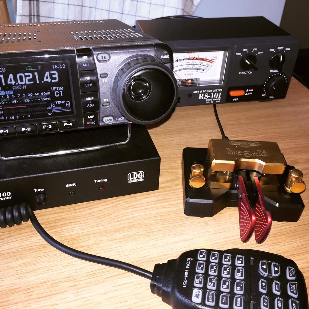 oz1lqo's tweet photo. LA/OZ1LQO QRV on 80,40,20 from JO39SC. Being a QRP/P #cwoperator I rarely use this rig, but it works nice! #hamradio http://t.co/wCjYvV5vlh