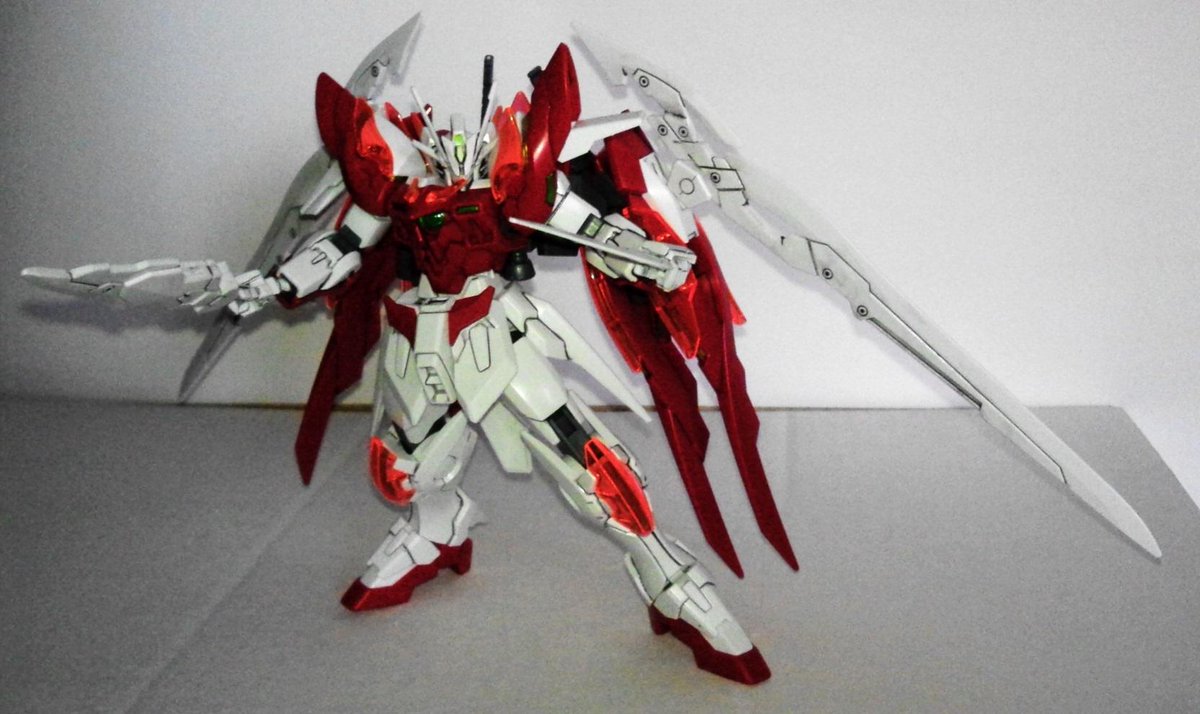 Masa0611 ウイングガンダムゼロ炎カスタムキット で一応完成 キットには手は１組しか無くて残念だったけどカスタムキットに付いてる手は意外と良いね ウイングガンダムゼロフレイムフェーダー ウイングガンダムゼロ炎 Http T Co Rcnmn9mjoq
